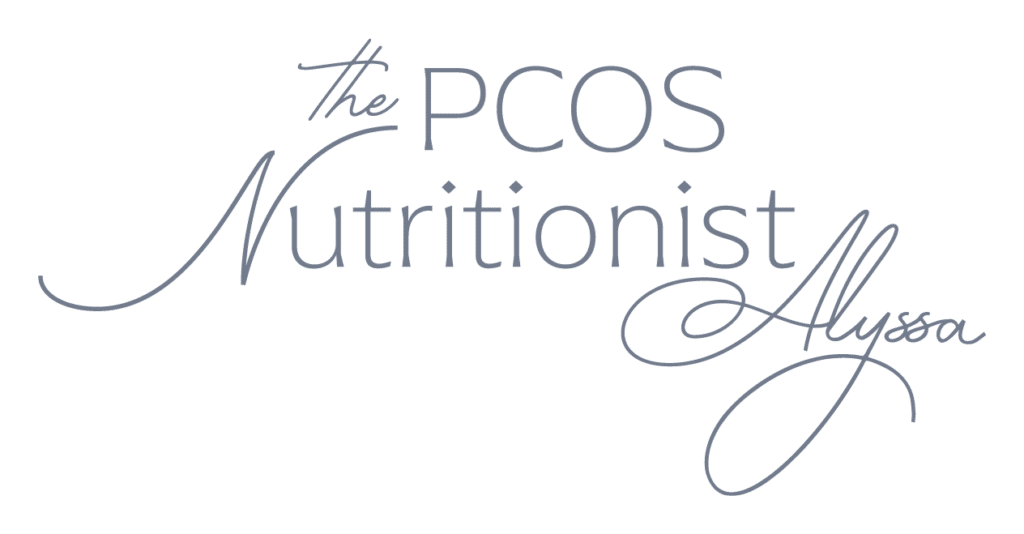 The PCOS Nutritionist Alyssa
